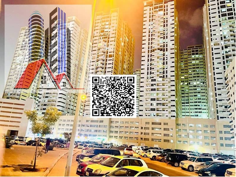 FULL OPEN VIEW 1BHK FOR RENT IN AJMAN ONE TOWER
