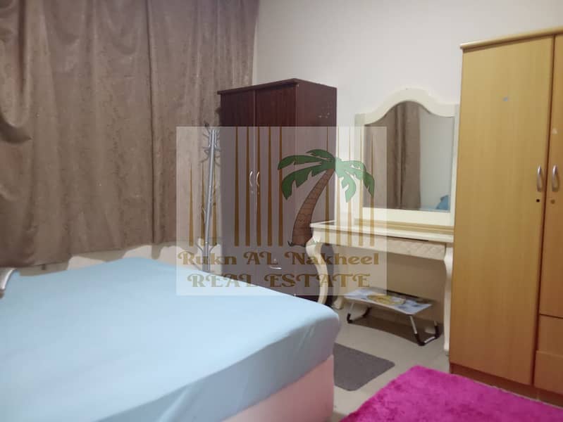 Cheapest monthly Fully furnished 1bhk 1bath near mega mall ready to move in good location for more details & information contact us