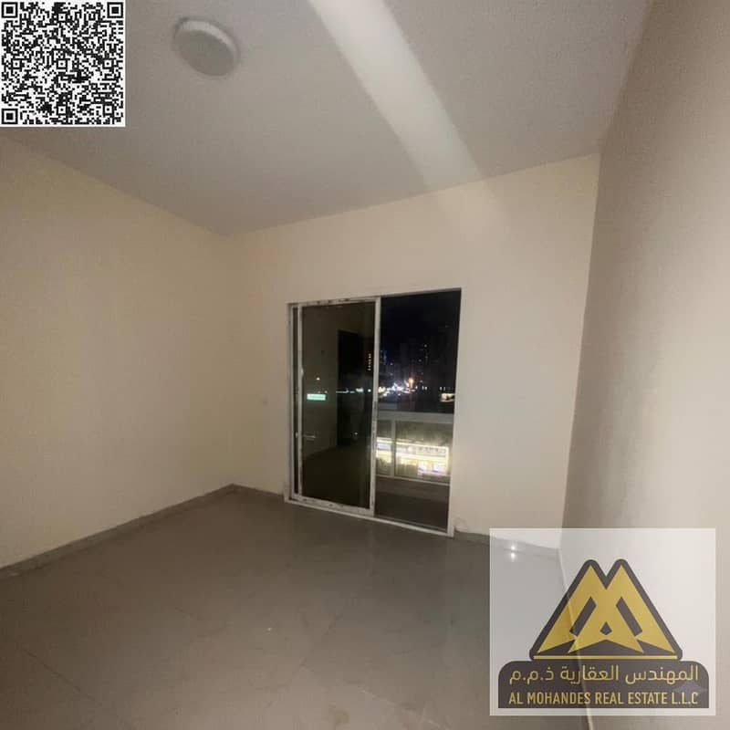 Balcony with open views | Spacious apartment | 2 bathrooms | Prime location close to all amenities | Easy access to Sharjah and Dubai Unit type: One-b