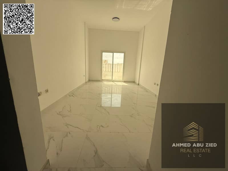 Largest 1 Bedroom Apartment for Annual Rent in Al Mowaihat 3 Ajman – Brand New Building First Tenant – Balcony, 2 Bathrooms, Prime Location – Flexible
