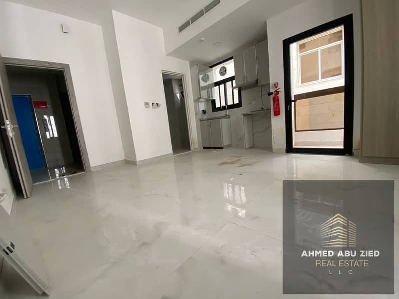 **Studio for Annual Rent in Al Hailiyah, Ajman** – Spacious studio with balcony, central AC, open view, perfect for comfortable living in a prime loca