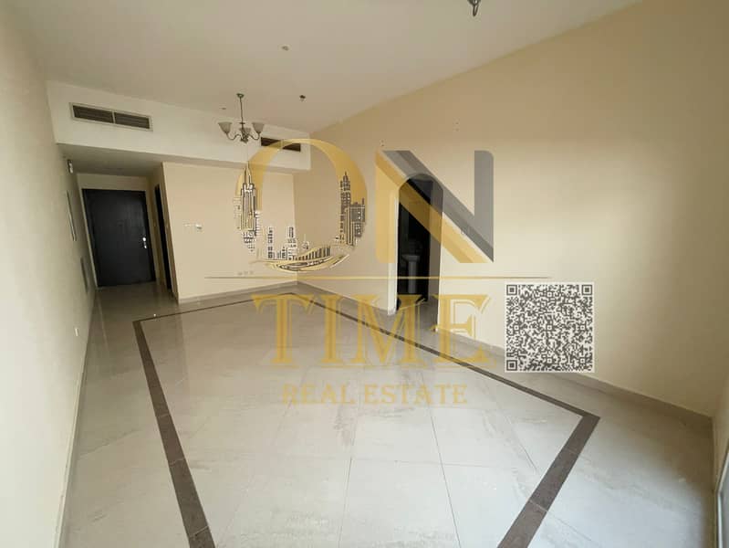 Excellent view | Location with all services | Spacious areas | Balcony | Easy access to Dubai and Sharjah