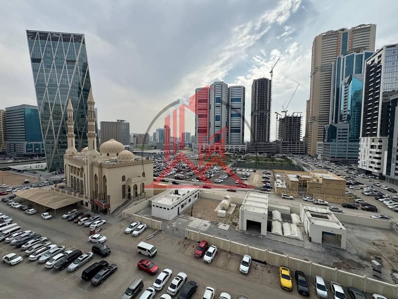 Spacious 1BHK Apartment with Balcony, Parking & Amenities | Al Taawun Sharjah