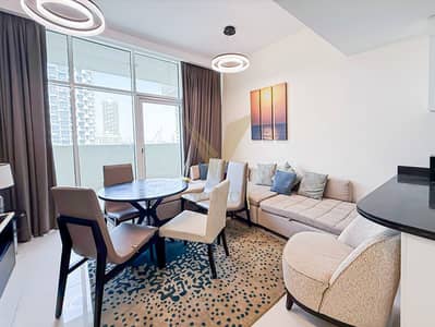 2 Bedroom Flat for Rent in Jumeirah Village Circle (JVC), Dubai - High Floor | Fully Furnished | Ready to Move In