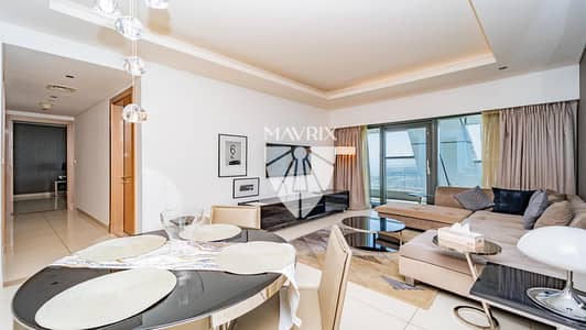 2 Bedroom Flat for Rent in Business Bay, Dubai - High Floor | Canal View | Fully Furnished