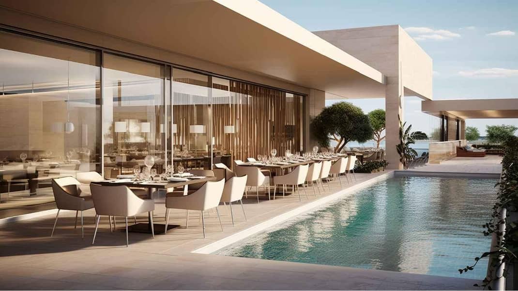 Furnished 1BR Apartment | Marriott Residences JVC | Balcony & Pool Access - Image 12