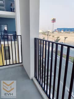 شقة بغرفتي نوم | ذا نوك 2، بوابة الوصل | شرفة | إطلالة على المجتمع والمنطقة التجارية