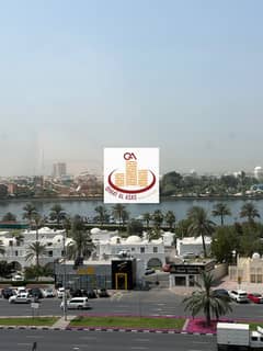 للبيع شقة غرفتين وصالة مع موقف اطلالة بحيرة خالد - للبيع بالمجاز 1