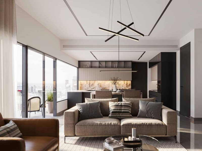Prime 1BR | Skyline and Beach View - Image 3