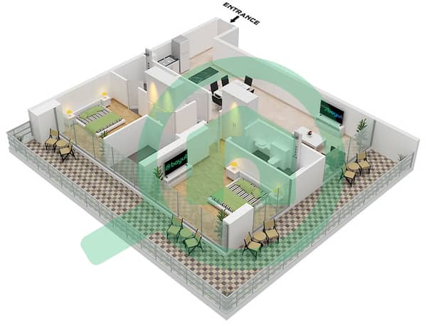 Type A Unit 1 Floor Ground Unit 6 Floor 1-3 Type A Unit 1 Floor Ground Unit 6 Floor 1-3