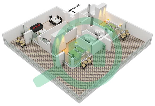 Type H Unit 5 Floor 4 Type H Unit 5 Floor 4