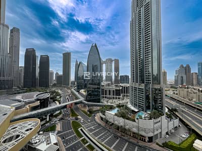 Studio for Rent in Downtown Dubai, Dubai - BURJ KHALIFA VIEW | DUBAI MALL ACCESS | FURNISHED