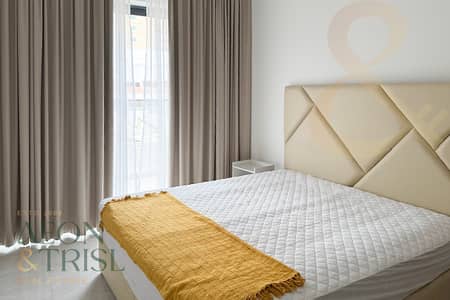 1 Bedroom Apartment for Rent in Jumeirah Village Circle (JVC), Dubai - High-End 1BR Furnihsed | Smart Home |Chiller Free