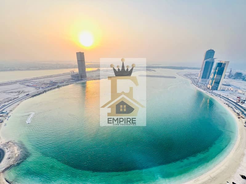 Full Seaview with balcony wardrobe storeroom maintenance free big apartment gym pool two parking free