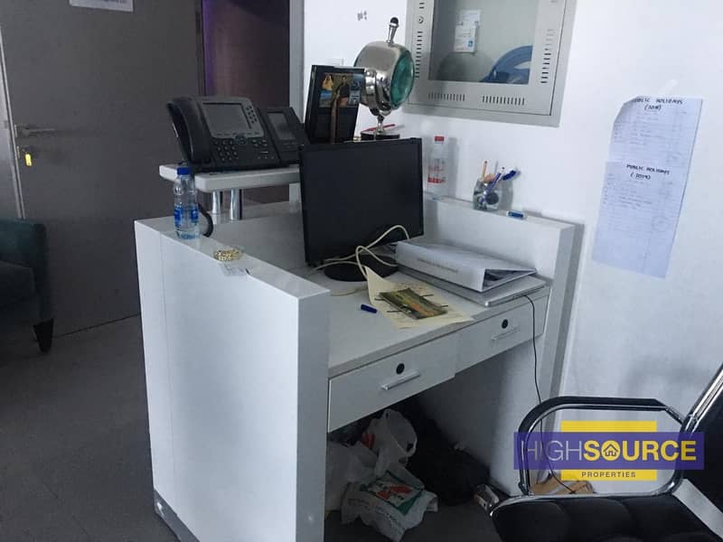 Chiller is Free  Bright Corner office    Size 439