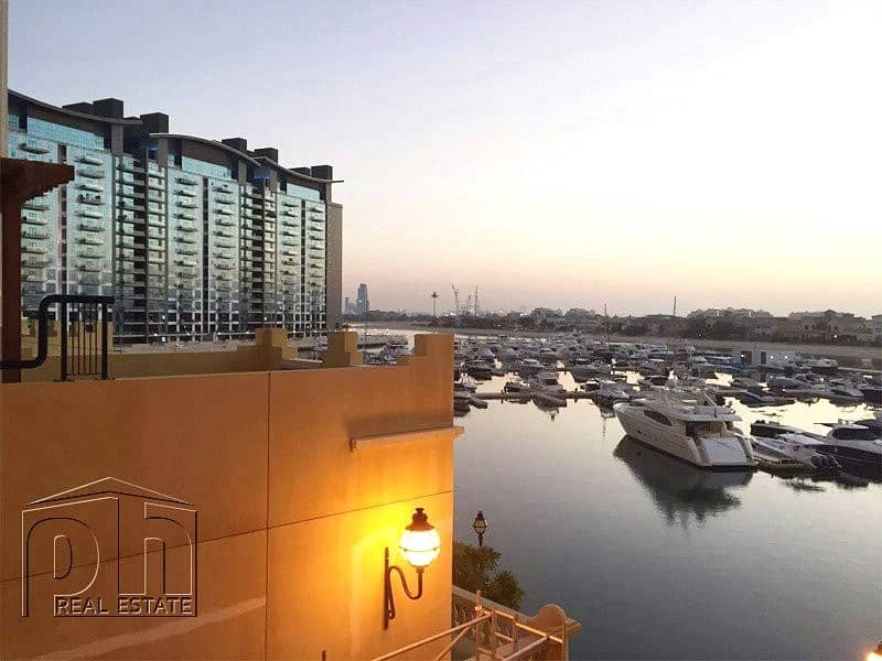 Ground Level | Pool and Marina View | Extended Terrace