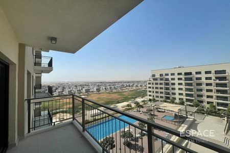 2 Bedroom Flat for Sale in Dubai South, Dubai - Golf Course plus Pool View | High Floor
