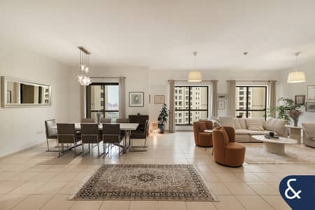 4 Bedroom Flat for Sale in Jumeirah Beach Residence (JBR), Dubai - 3114 sq. ft | 4 bedrooms | Partial Sea Views 4 Bedroom Flat for Sale in Jumeirah Beach Residence (JBR), Dubai - 3114 sq. ft | 4 bedrooms | Partial Sea Views