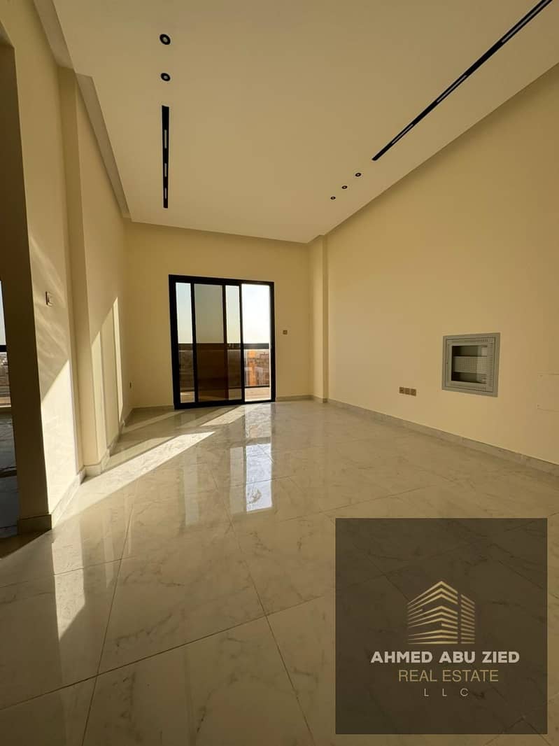 A great opportunity to live in a brand-new apartment (first tenant) in a prime location in Al Jurf 3