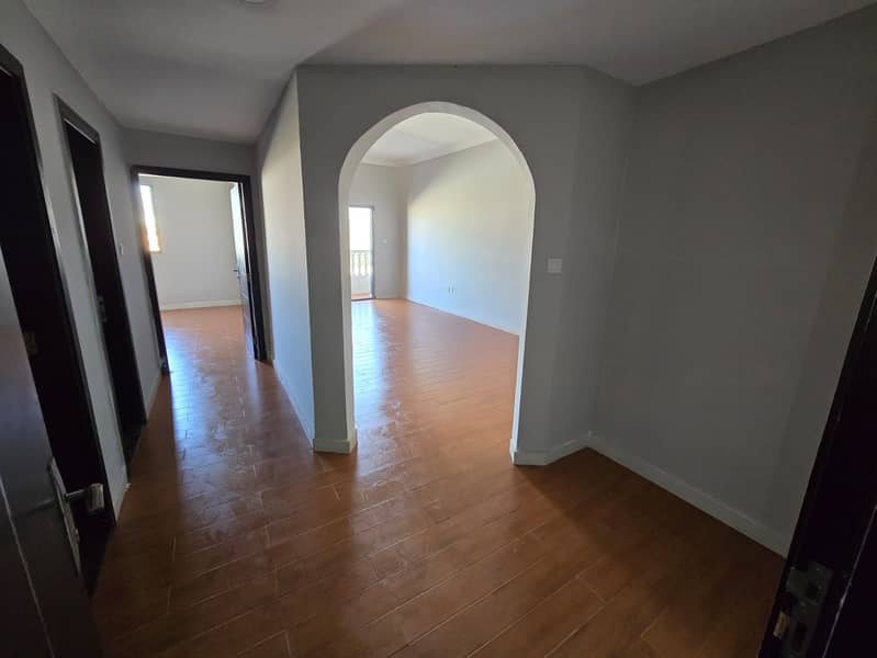 One bedroom and living room for annual rent in Ajman, Al Nuaimiya – near Ramez Mall and Al Ain Hotel Balcony with an open view Clean