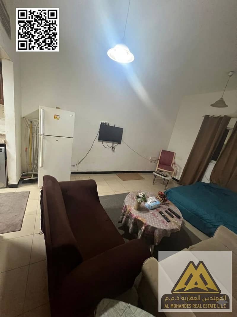 For Monthly Rent – Furnished Studio in Al Nuaimiya 1 A great opportunity to live in a prime location close to all services. Fully furnished studio, re