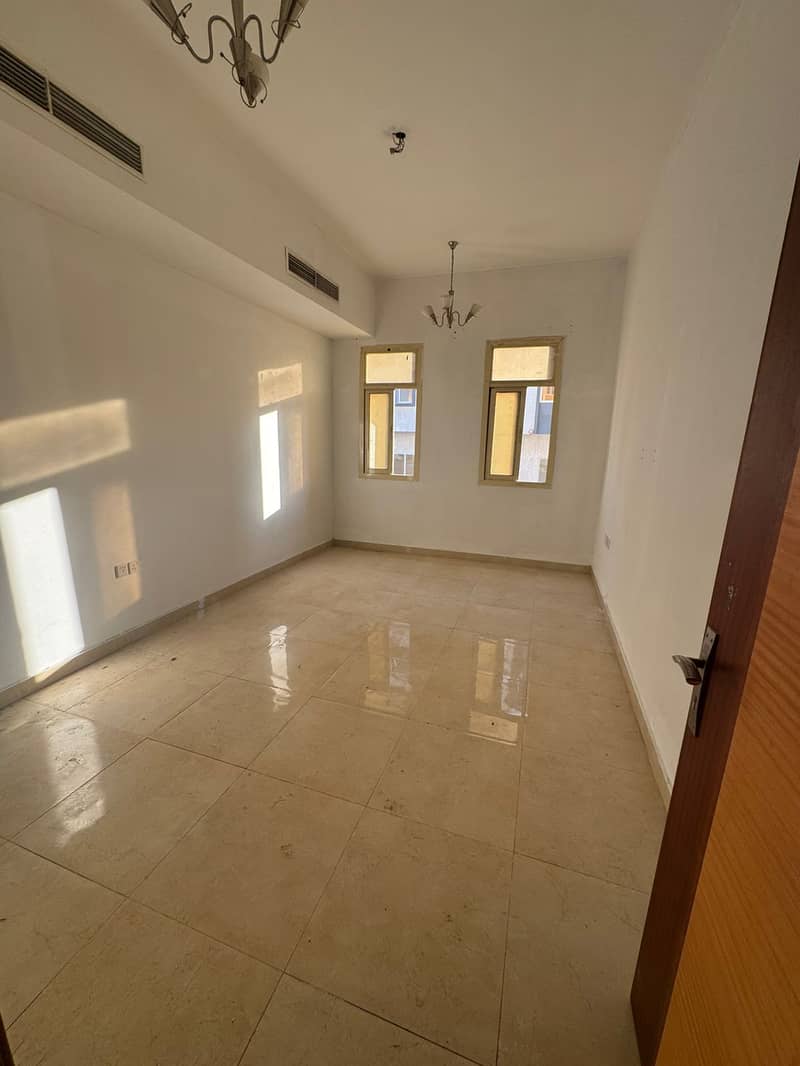 For annual rent One bedroom and living room for rent in Ajman Al-Aliya area, second tenant