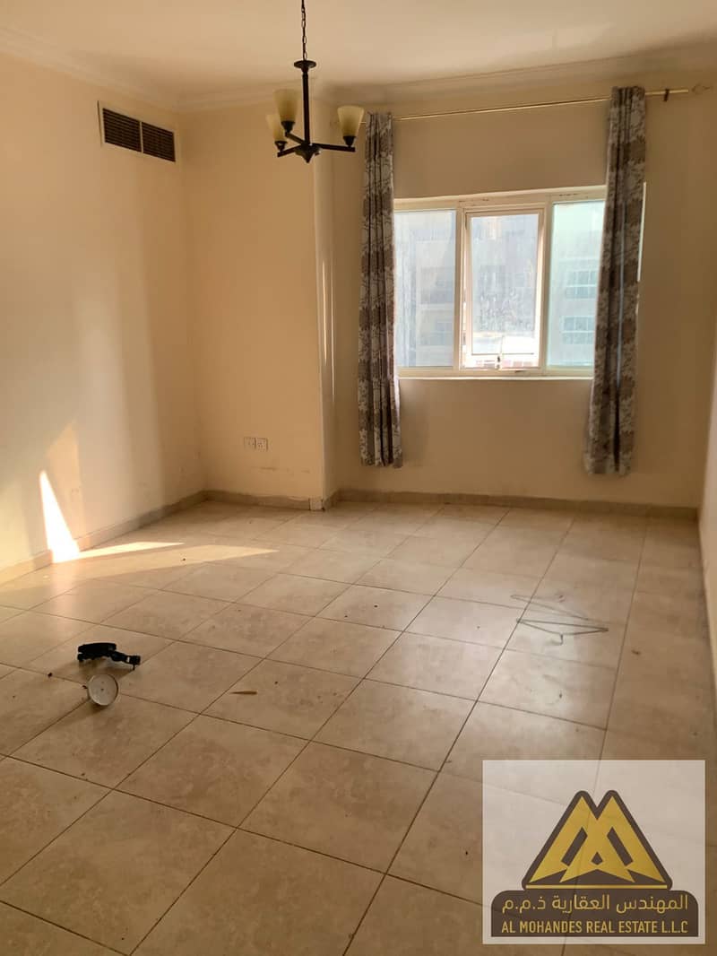 Two Bedroom Apartment for Annual Rent in Al Hamidiya Ajman – Central AC with Two Bathrooms