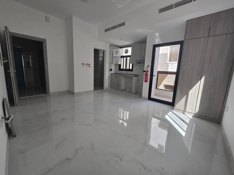 Brand new studio available for annual rent in Ajman – Al Alia, first tenant, located behind Al