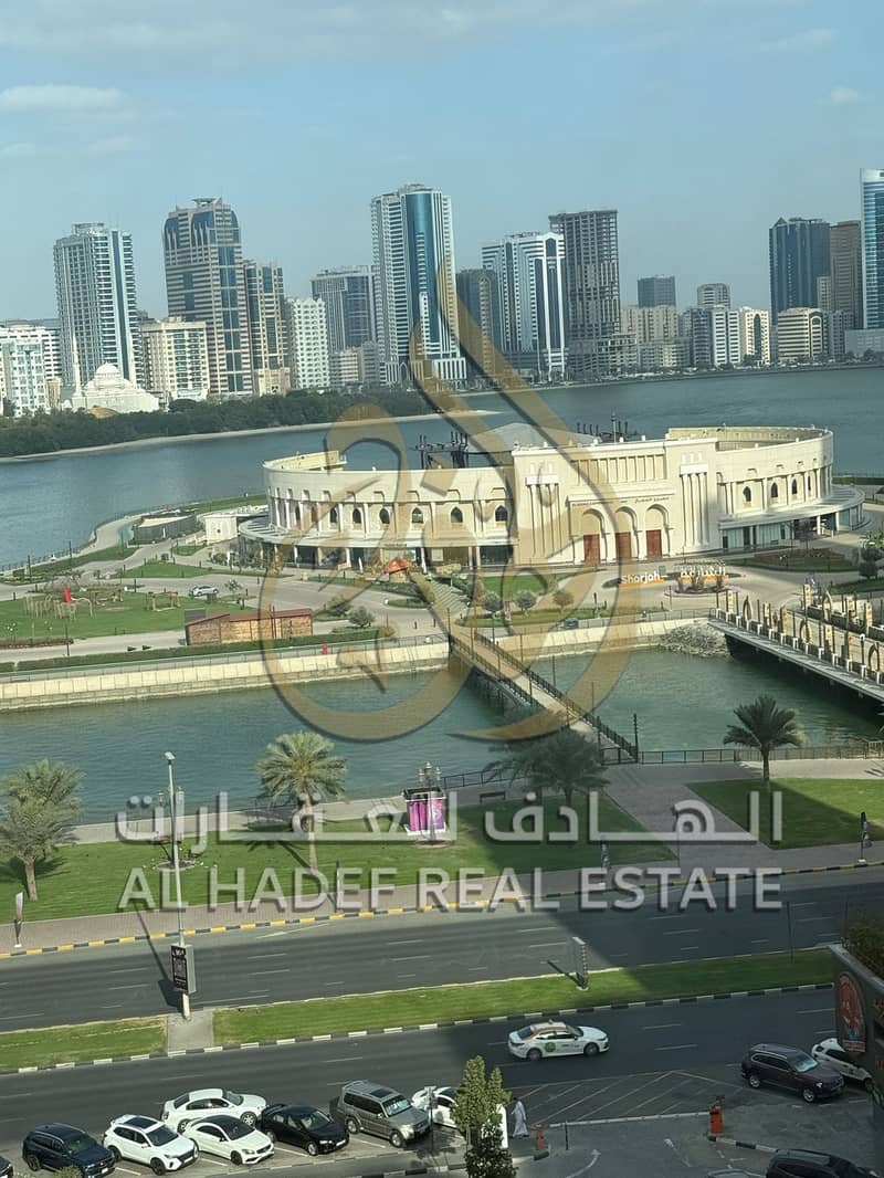Great Rental Opportunity in Al Majaz 3 – Spacious 3 Bedroom Apartment with Living Room, 3 Bathrooms and 3 Balconies, Second Row from Khalid Lagoon wit