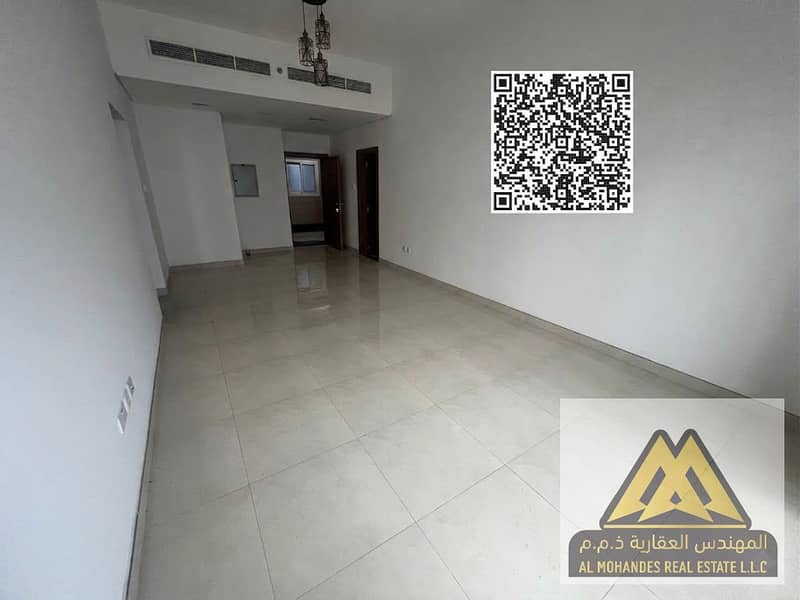 Large balcony with an open view | Master bedroom | Spacious area | Second tenant | Prime location close to all services | Easy access to Sharjah and D