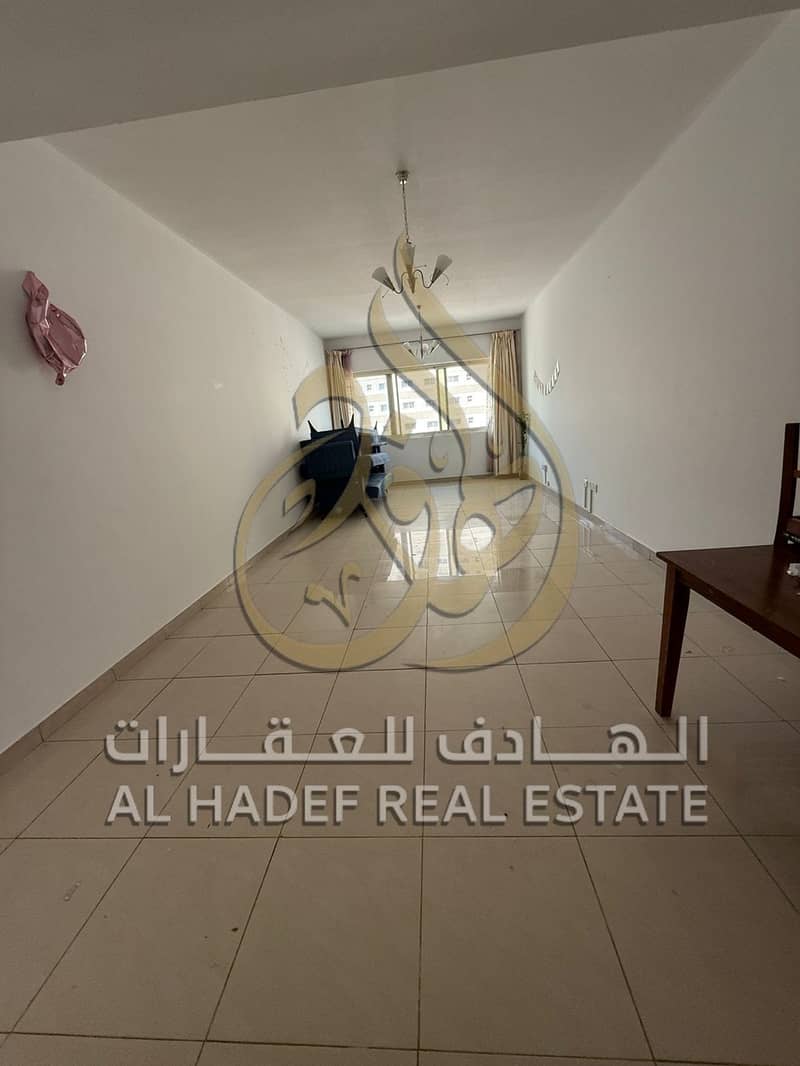 3-Bedroom Apartment with Maid Room for Rent in Al Majaz 3 – Prime Location with Free AC, Gym & Pool