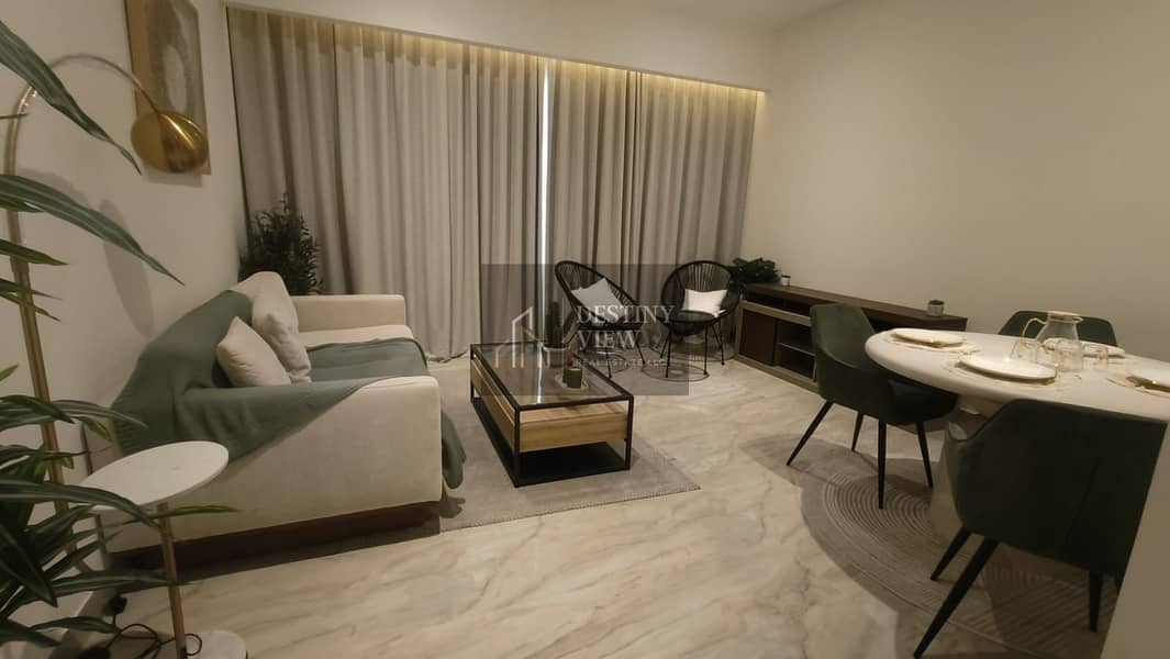 Fully Furnished 2BHK | 3 Washrooms | Balcony | Tilal | AED 95K