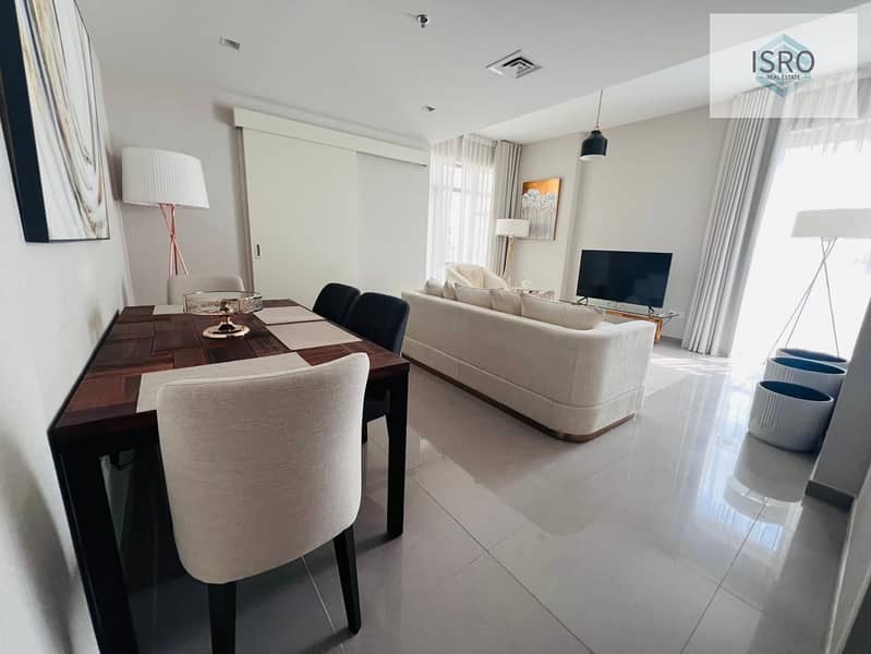 Luxurious Fully furnished -2bed-pool view