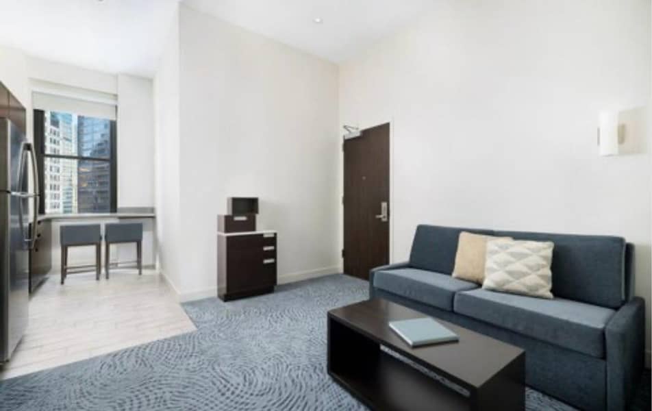 Luxury one bedroom furnished apartment