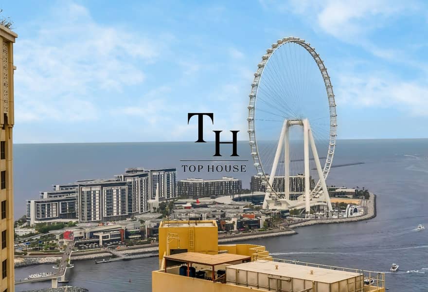 AIN DUBAI & PALM JUMEIRAH VIEW | UNFURNISH | VACANT