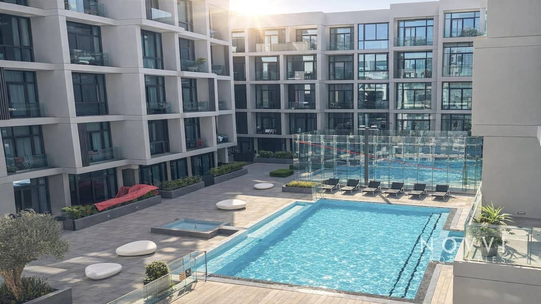 Stunning Pool View | Fully Furnished | Modern