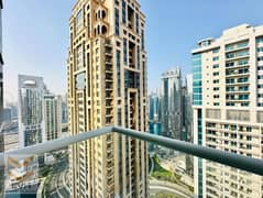2BR Apartment | Goldcrest Views 2 | Balcony | Marina & City Views