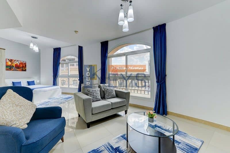 BIG FULLY FURNISHED STUDIO !Summer Offer Only !IN JVC// ALL BILLS INCLUDED!!