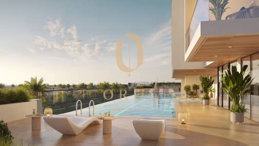 2 Bedroom Apartment for Sale in Dubai Land Residence Complex (DLRC), Dubai - Pool_view. jpg 2 Bedroom Apartment for Sale in Dubai Land Residence Complex (DLRC), Dubai - Pool_view. jpg