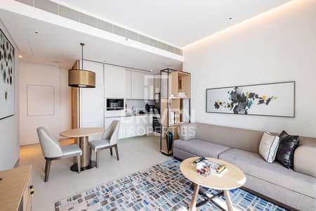 1 Bedroom Apartment for Rent in Jumeirah Beach Residence (JBR), Dubai - Serviced | Furnished | Marina View | Open kitchen