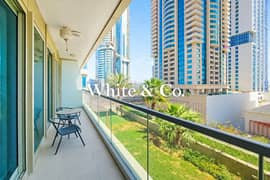 شقة في أوشن هايتس،دبي مارينا 1 غرفة 1400000 درهم - 14346105