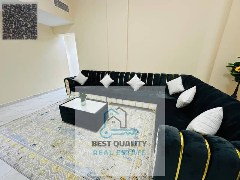 Fully Furnished 2BR Apartment – Ajman Corniche | All Bills Included