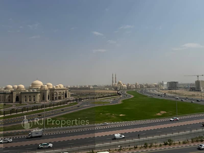 Brand new luxury 3bhk with gym pool Maid room balcony open view Master bedrooms waderobe parking 92k