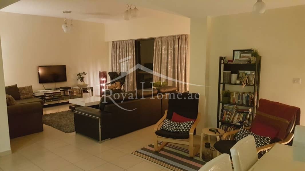 Furnished | Biggest size 1 Bed room in Sadaf 7