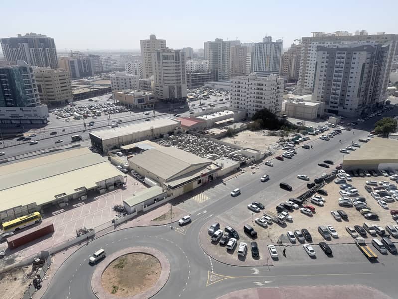 Spacious 2-Bedroom Apartment with Open City View | Ajman Pearl Tower | Parking Included