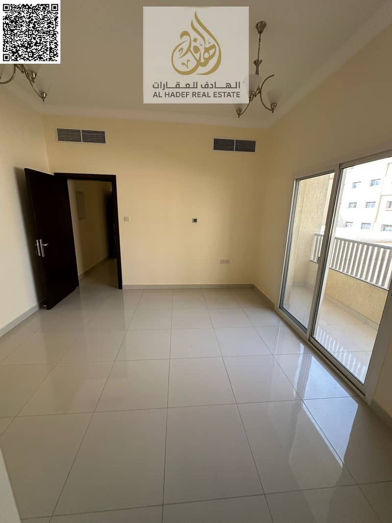 1 Bedroom & Hall for Rent | Al Rawda 1 – Near Al Hamidiya Police | Separate Living Room | 2 Bathrooms | Balcony | First Occupancy | 4 Installments | 3