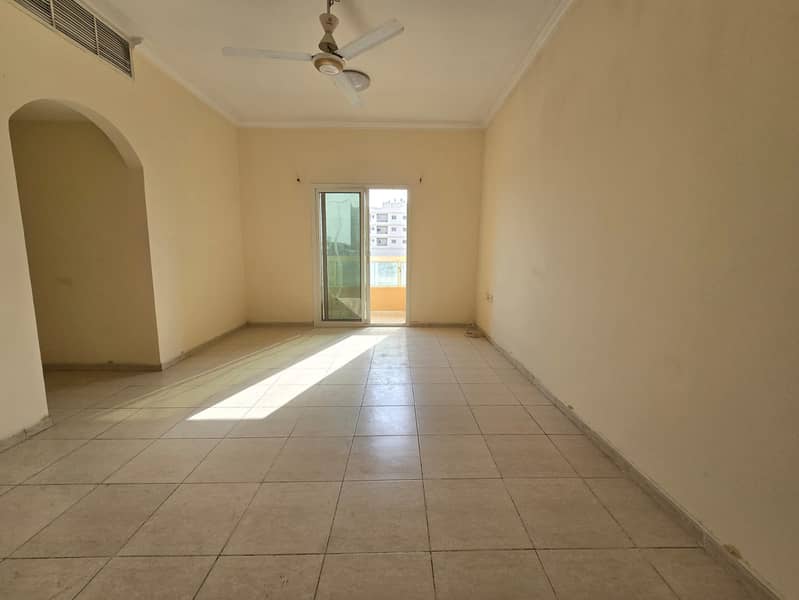 One bedroom and living room in Al Muwaihat – prime location near Ajman Academy and Al Salam Street, available for annual rent