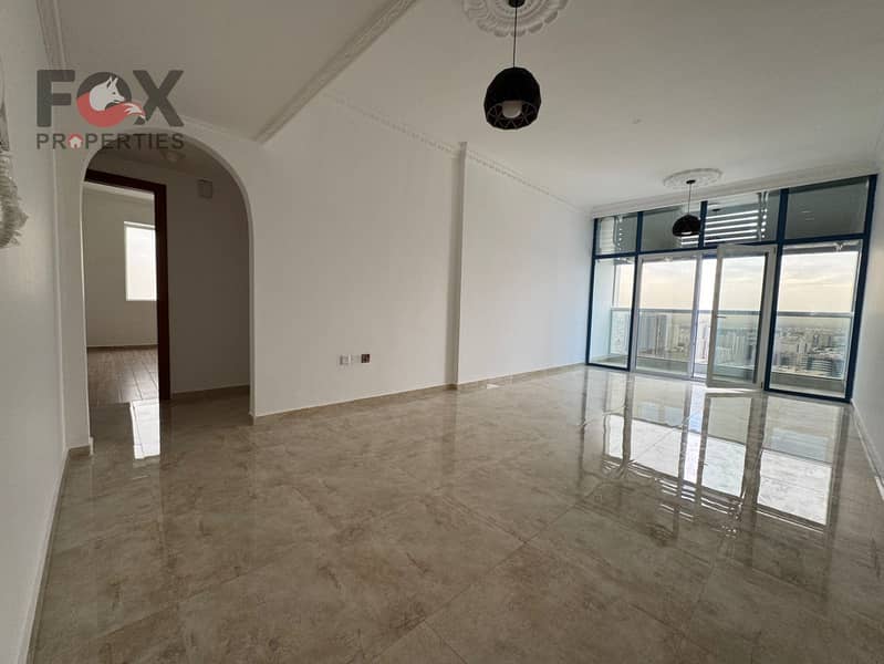 Luxury 2BR Apartment in Mushairif Ajman Open View Super Deluxe Finish AED 65K