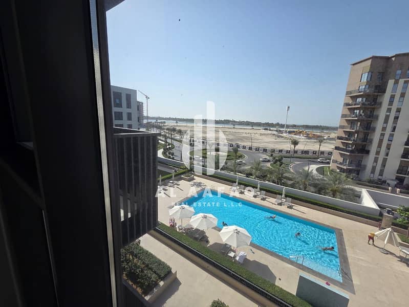 Luxurious 1BHK / Pool View/ Balcony/ Parking free