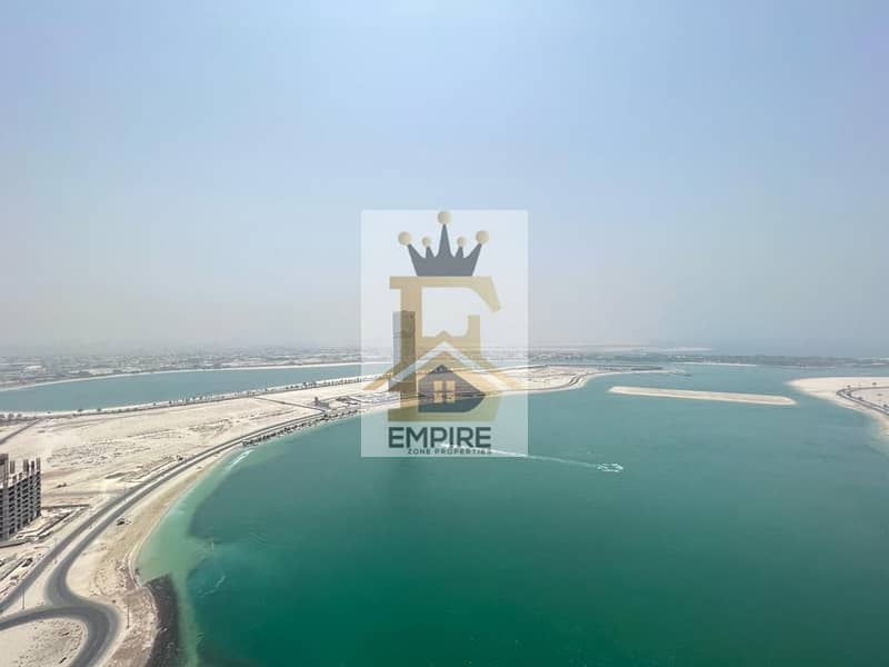 Fully sea view,,parking free,,specious hall,,huge balcony,,master bedroom,,maid room